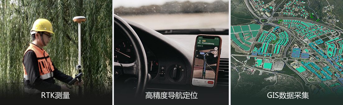適用于RTK測量、高精度導航定位、GIS數(shù)據(jù)采集