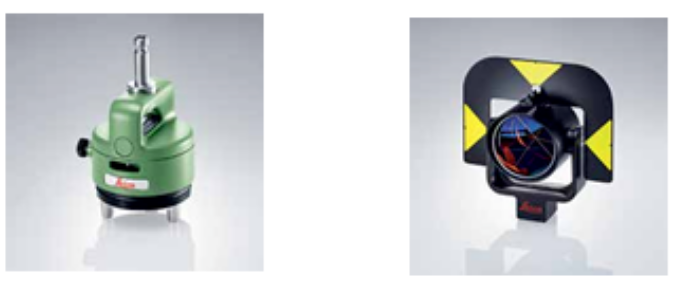 徠卡棱鏡和支架合理搭配，更易獲得高精度測(cè)量成果！